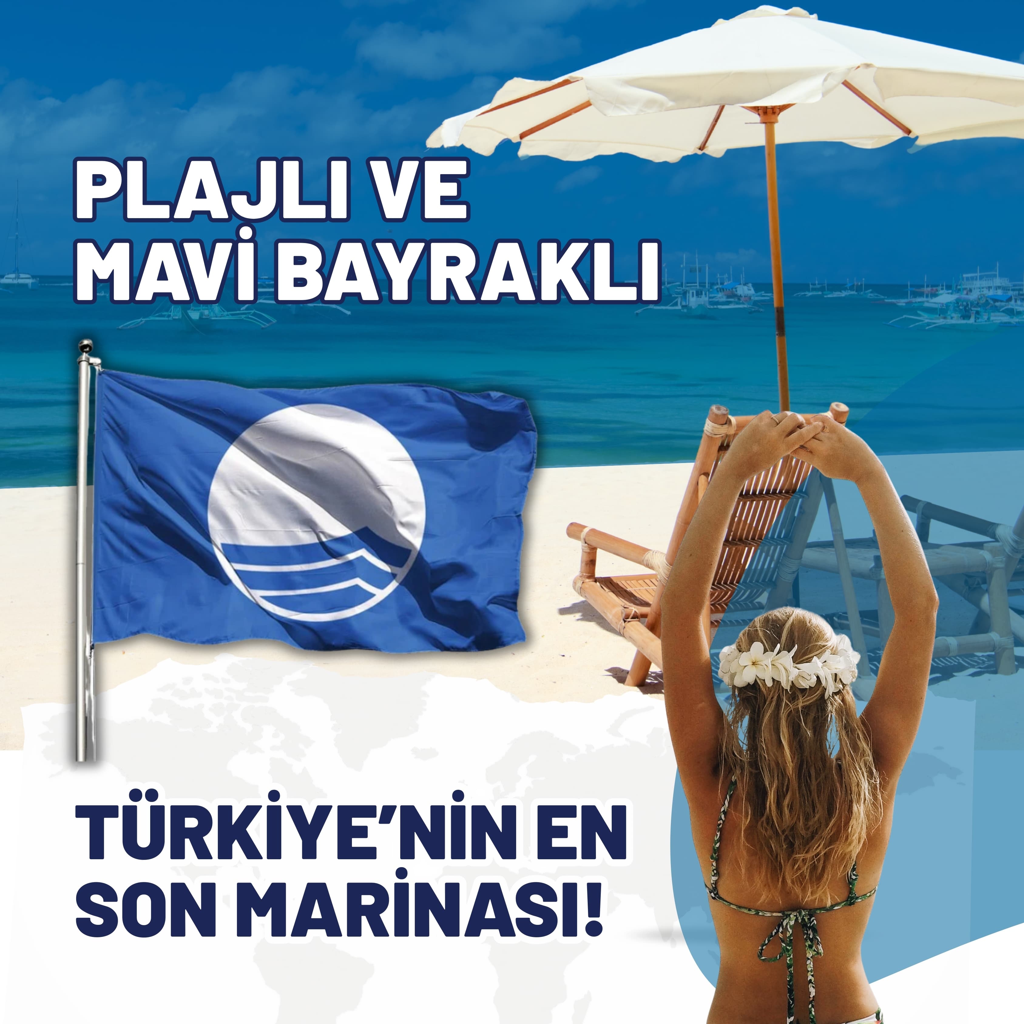 Mavi Bayraklı ve Temiz Marina